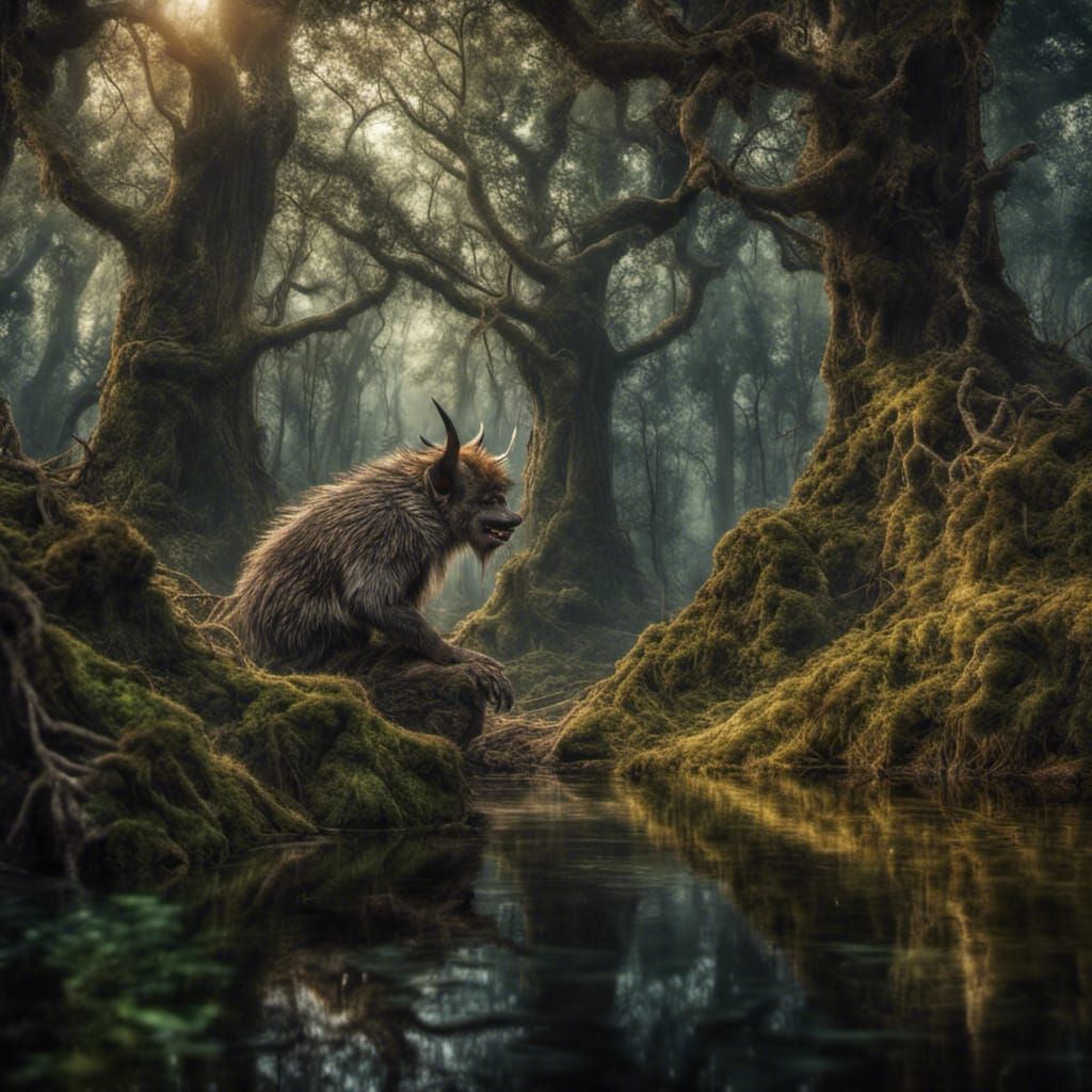 A beautiful forest where the wild things are living in harmony and without fear of being reprimanded ...  by @cody smith
