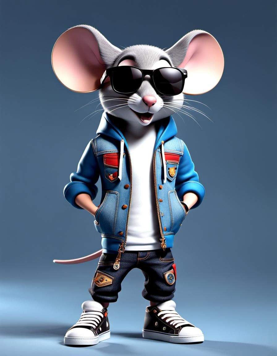 Cool and fashionable mouse