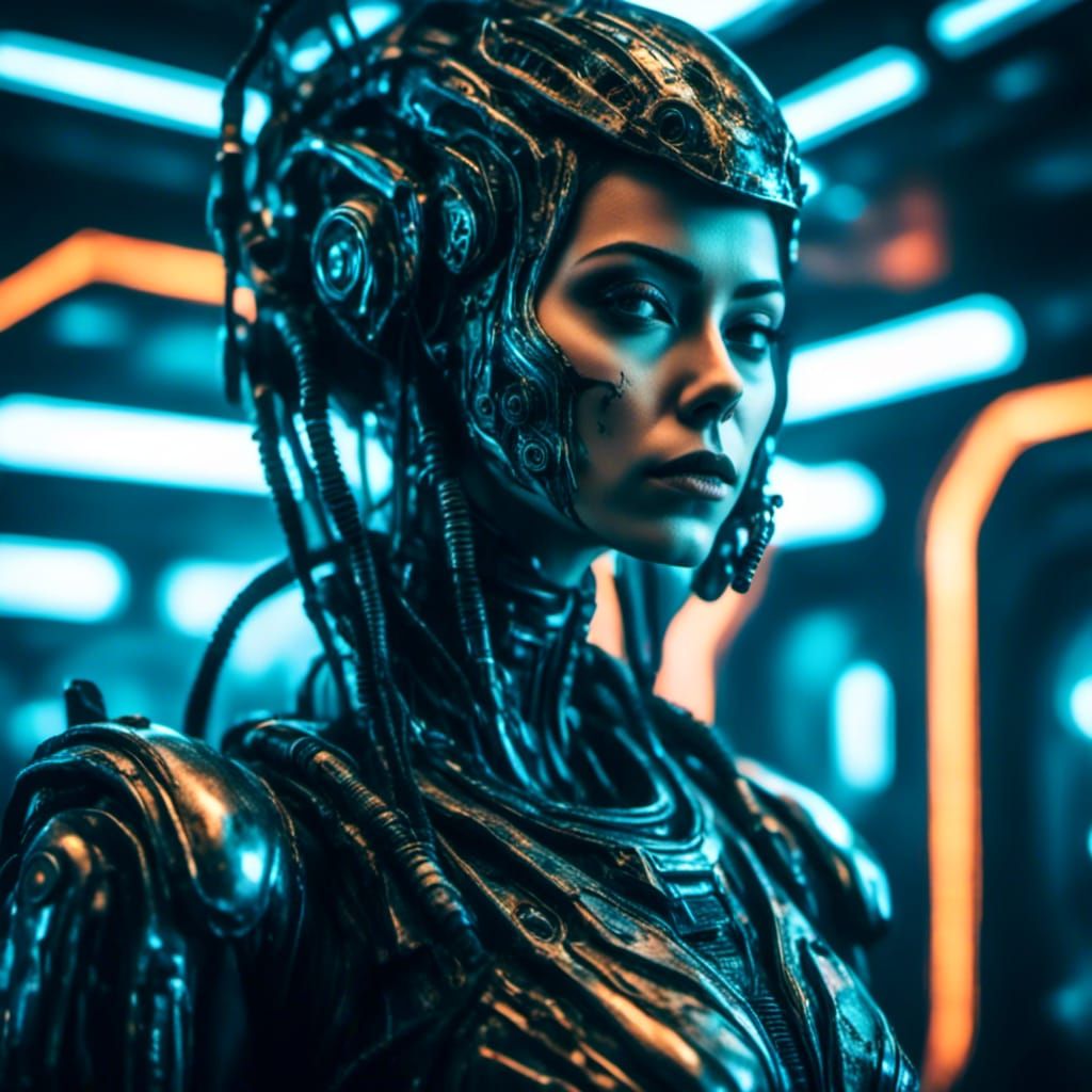 Biopunk Cyborg ⚙️ Model Quad Combo