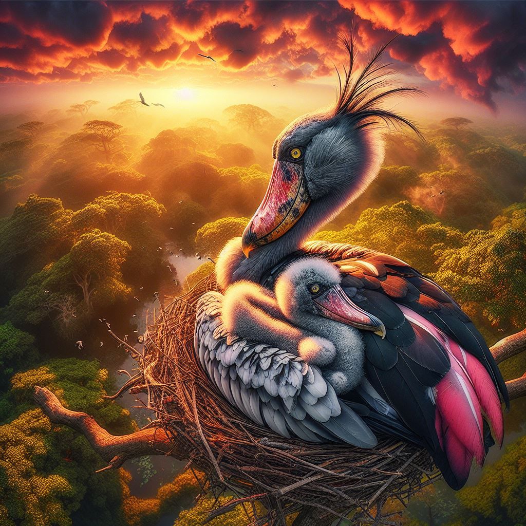 Shoebill Nest BI 1-4