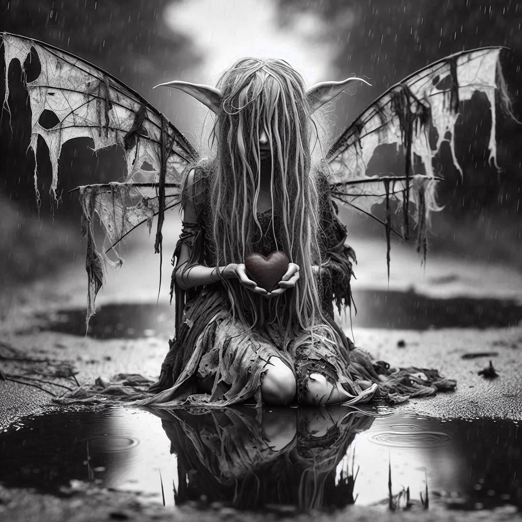 Someone ripped her heart out