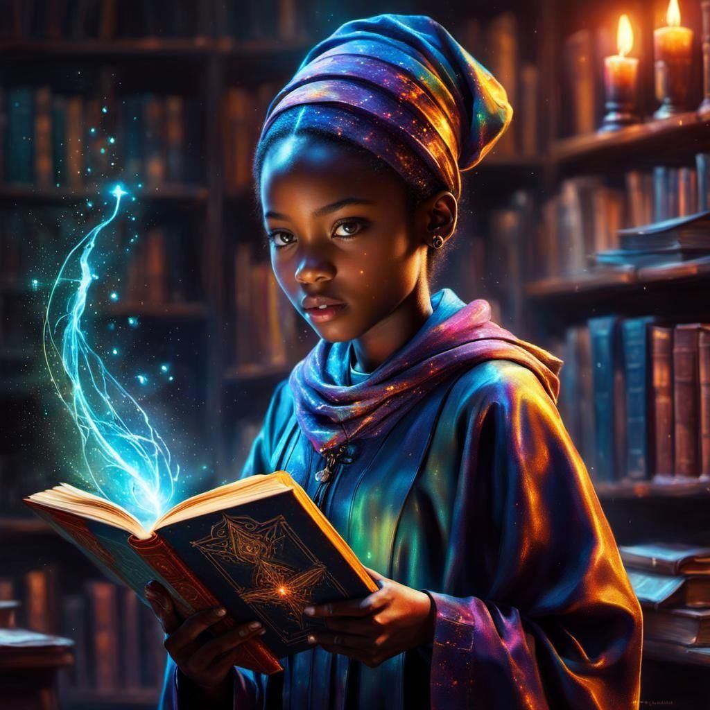 Little Sorceress  by @Susan