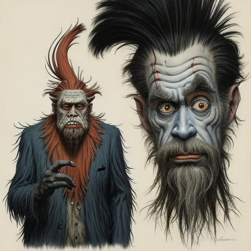 BIGFOOT Dr. Seuss Stephen Gammell Klasky Csupo Norman Rockwe...