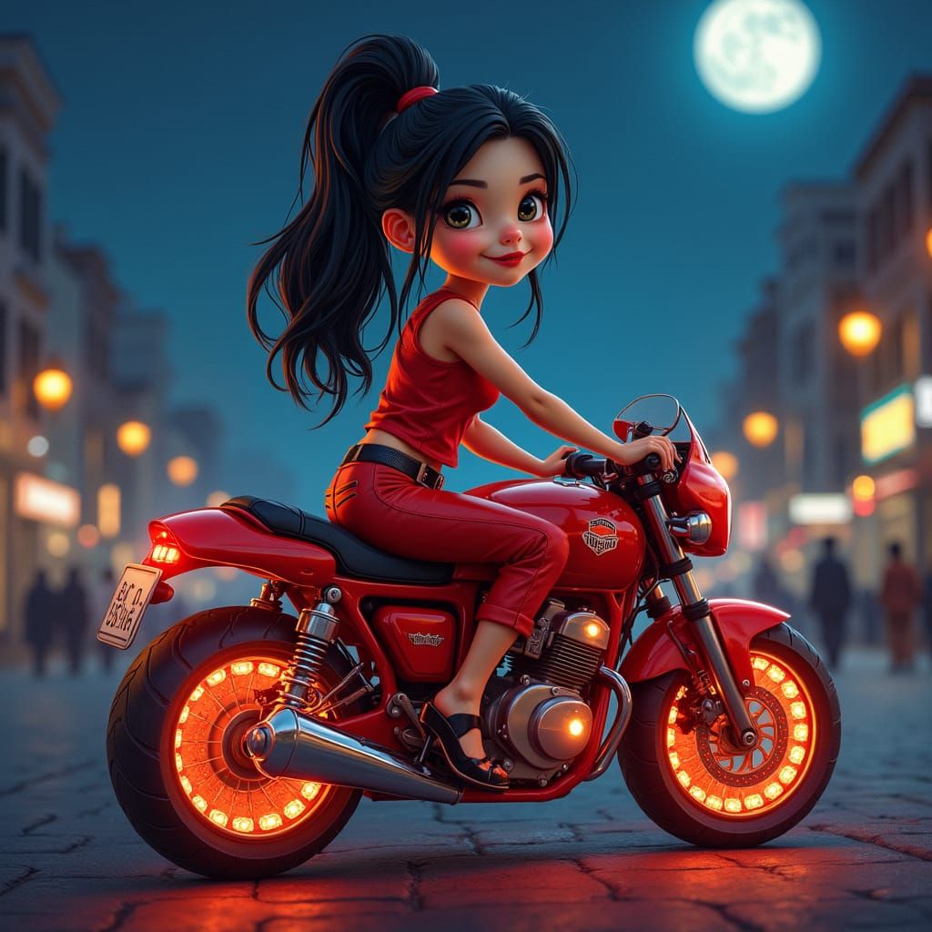 "A stunning oil painting of an adorable girl eyes and light ...