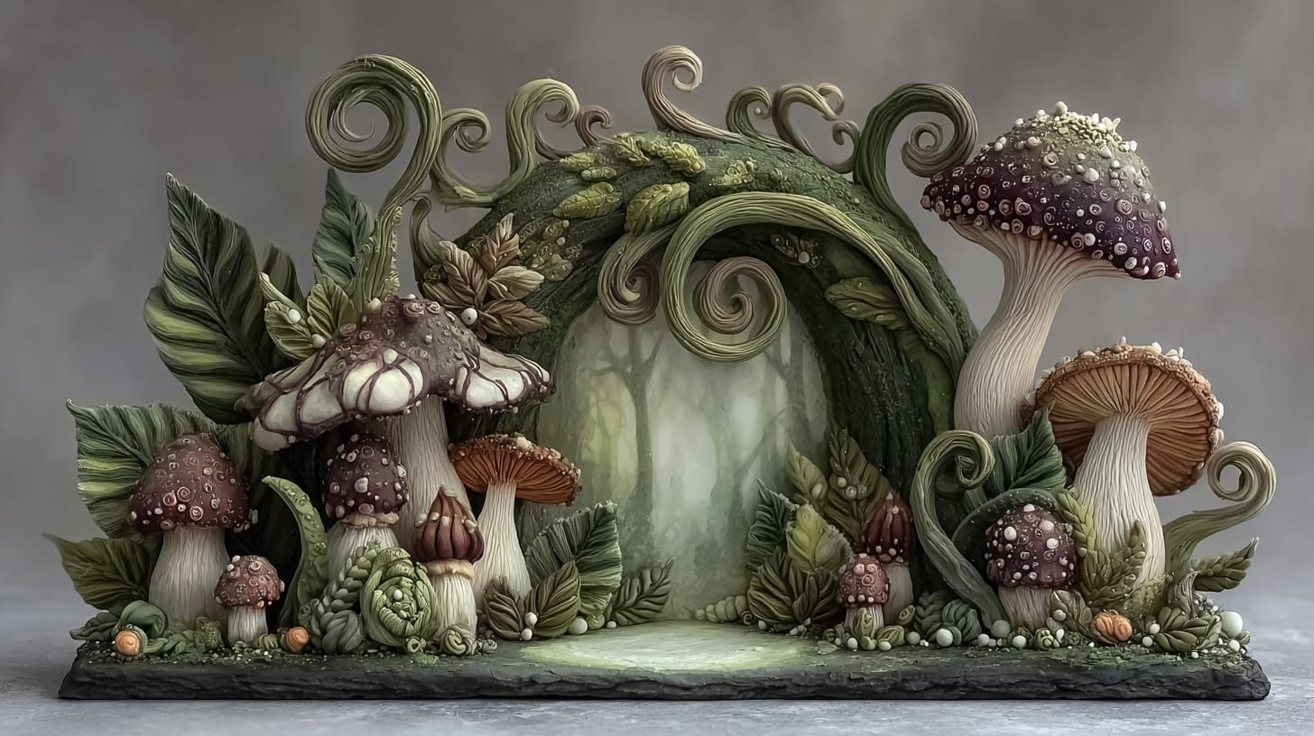 Polymer fairy forest