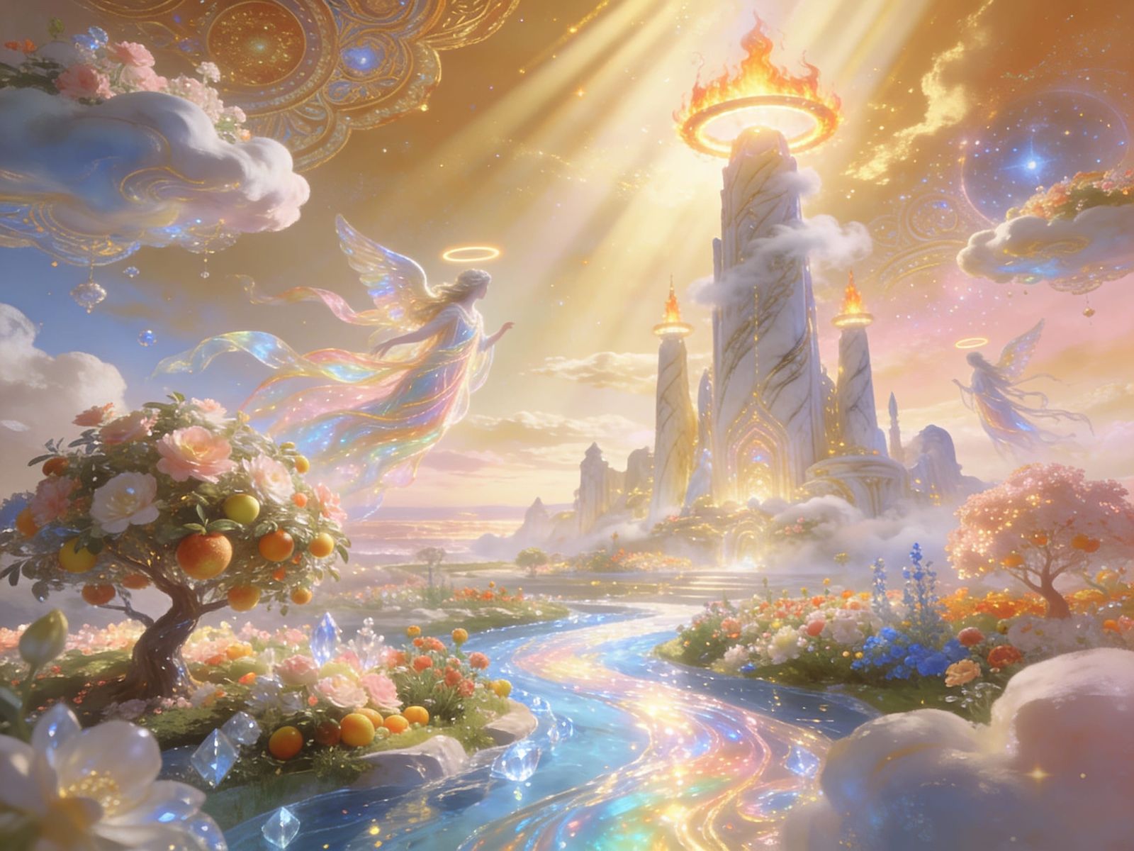 Visions of Angels  by @IAP