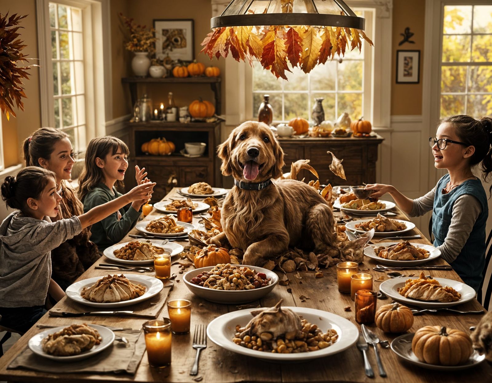 Thanksgiving is the dog!  by @Lucas Raffa