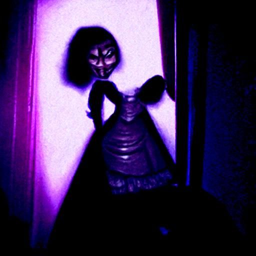 the lady that hides in my closet
