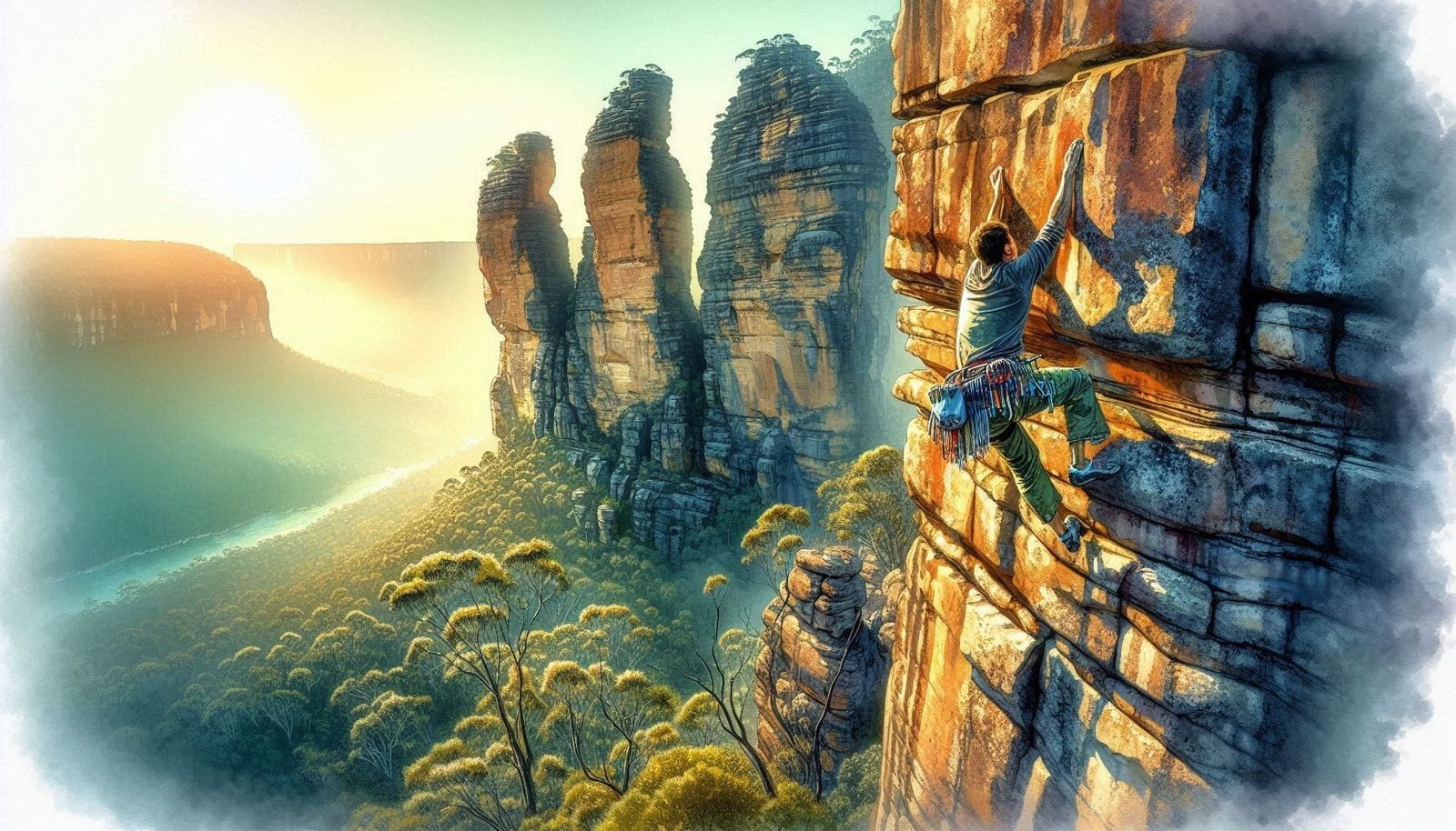 The Three Sisters, NSW, Australia