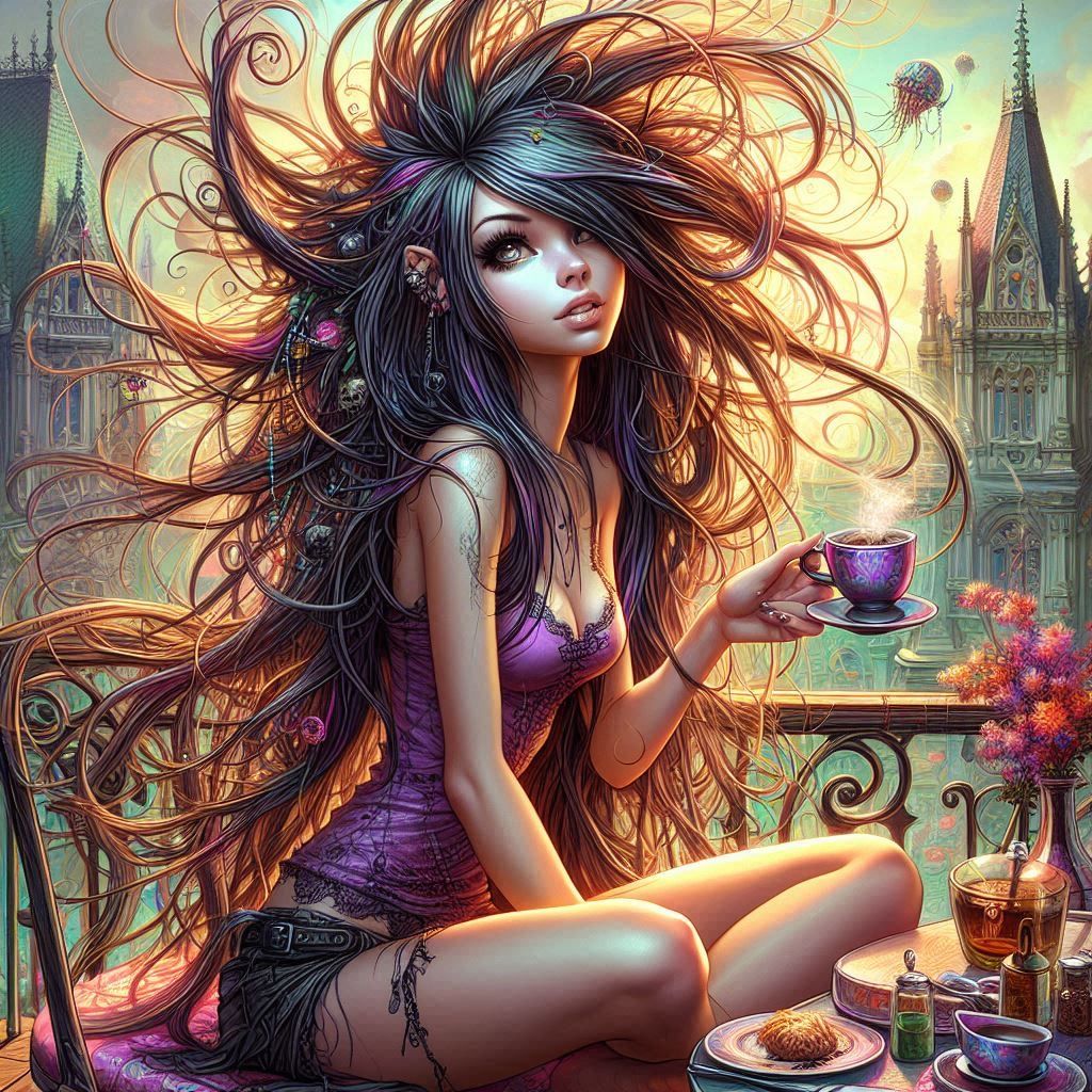 First my morning Coffee