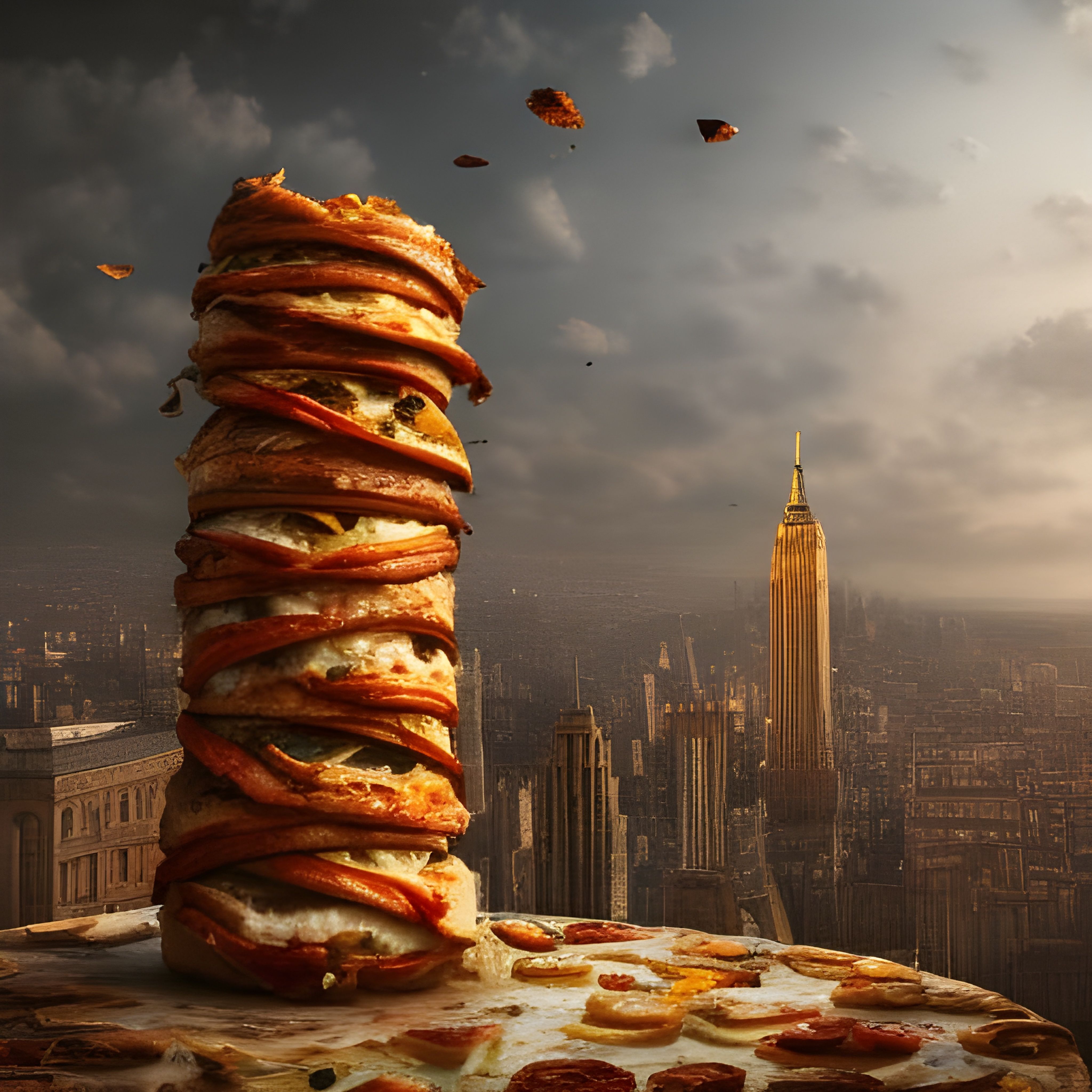 Pizza tower, Nasser Al-Terkait