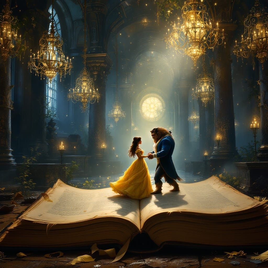 Belle's Books  by @Blacklakemermaid