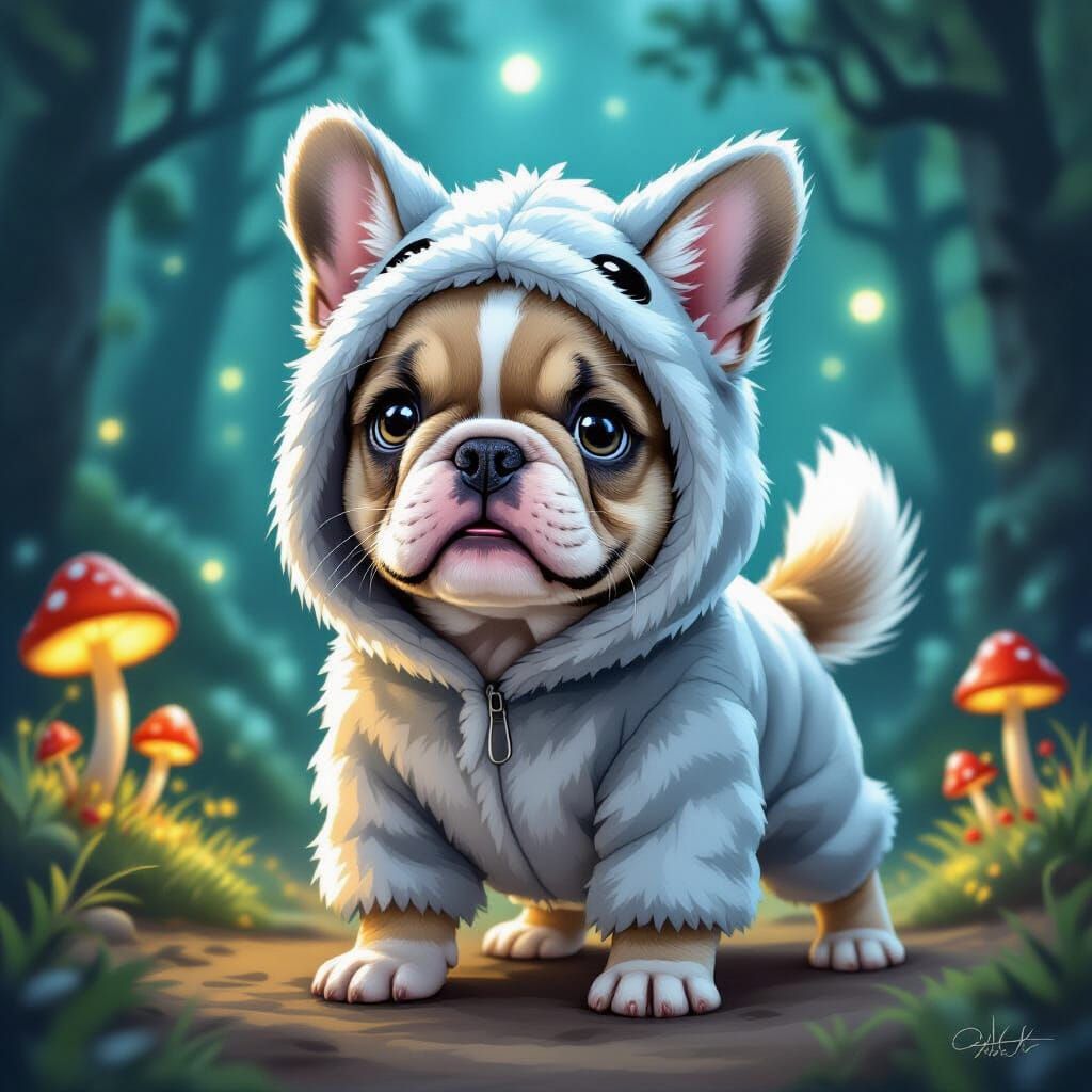 French Wolfie  by @CHM