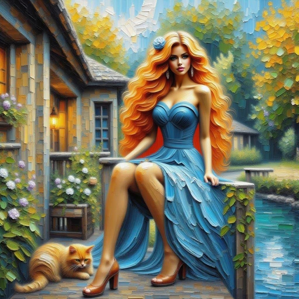 <lora:Impasto Painting Fx:1.5> 