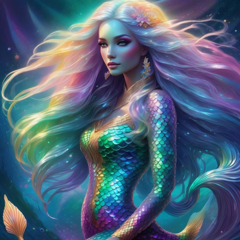 Iridescent Mermaid