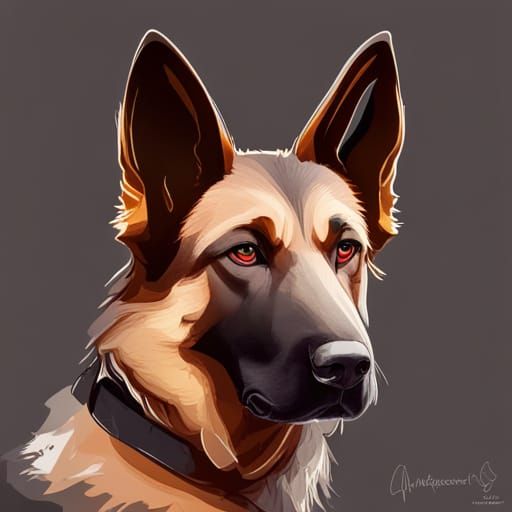 German shephard