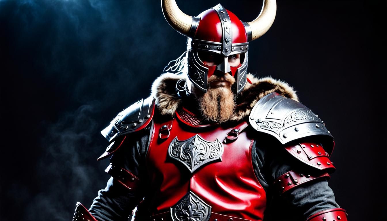 Red Viking AI Generated Artwork NightCafe Creator