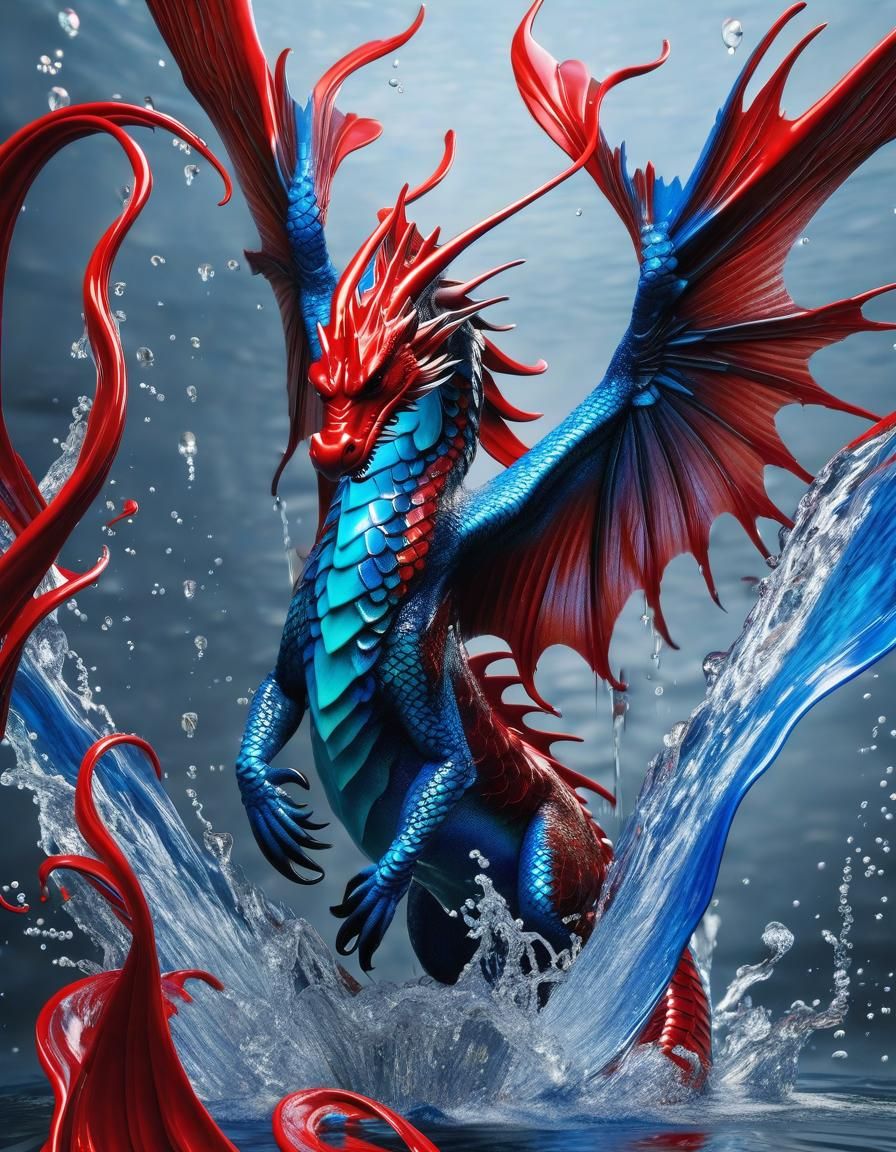 aquatic dragon.