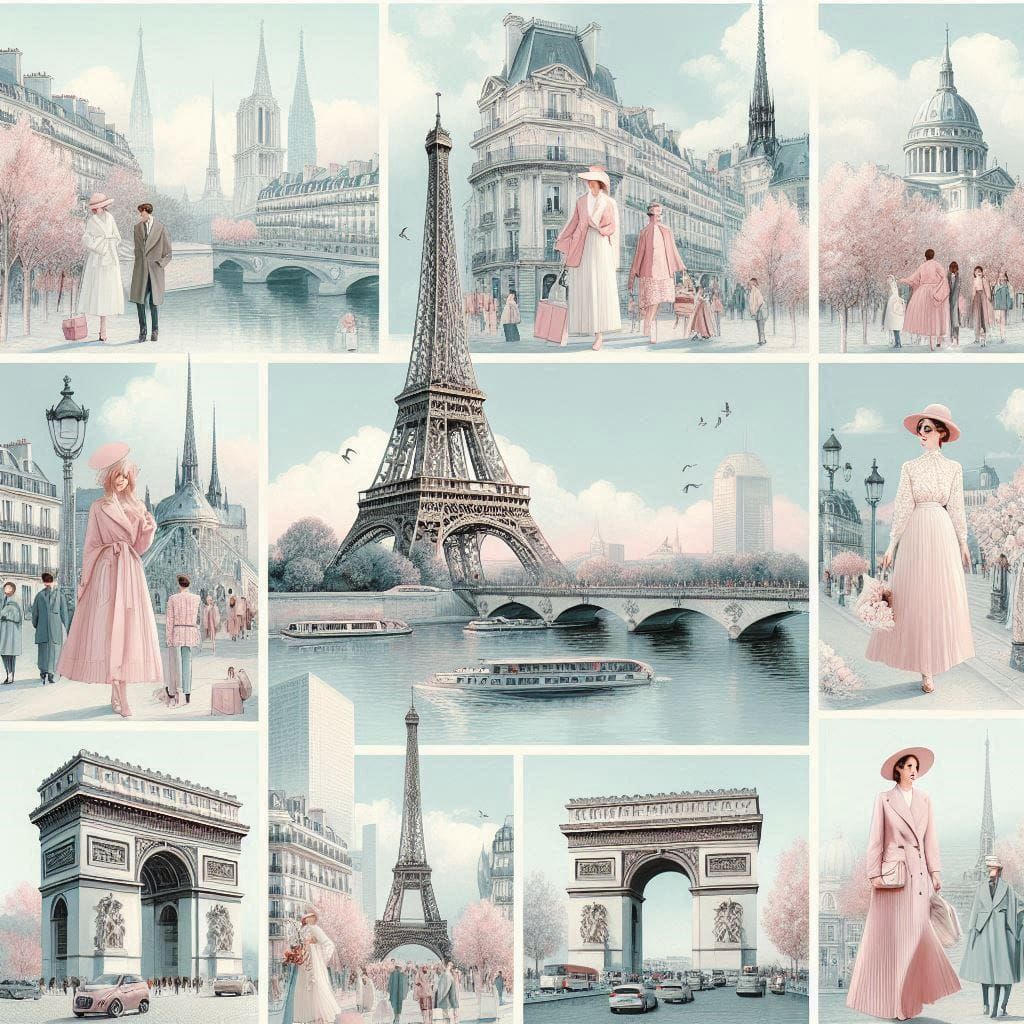 Enchanting streets of Paris! 🗼🌸