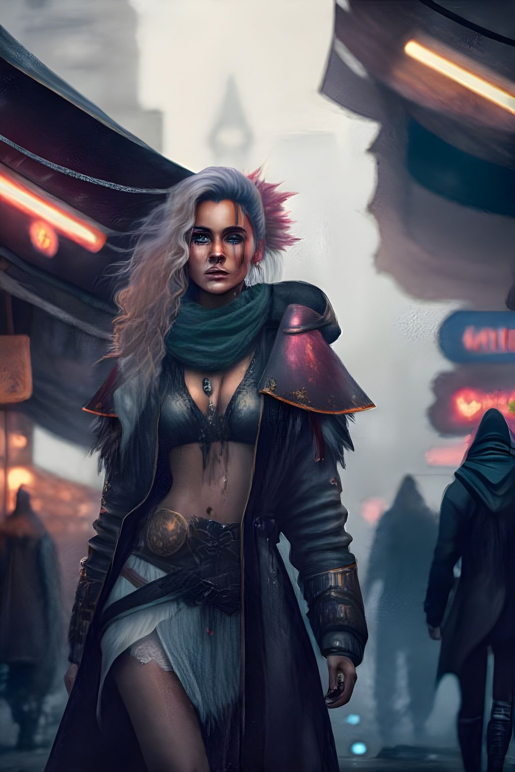 Maia Walks in the Market