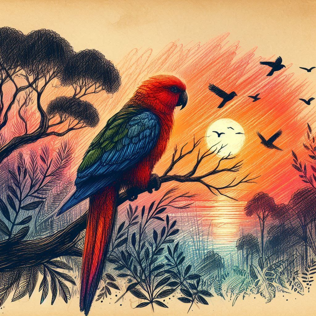 Australian King Parrot