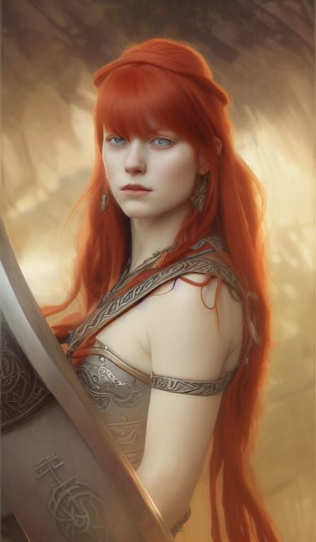 A young viking warrior. V.2