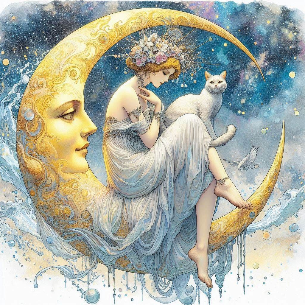 Cat Goddess of the Night