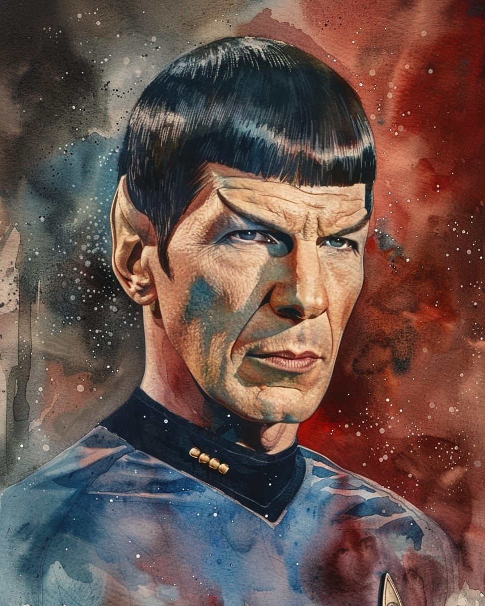 Mr. Spock (Series) - AI Generated Artwork - NightCafe Creator