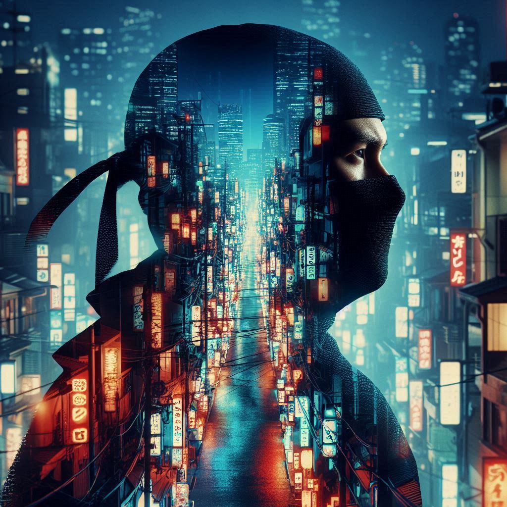 double exposure beautiful fantasy portrait landscape..