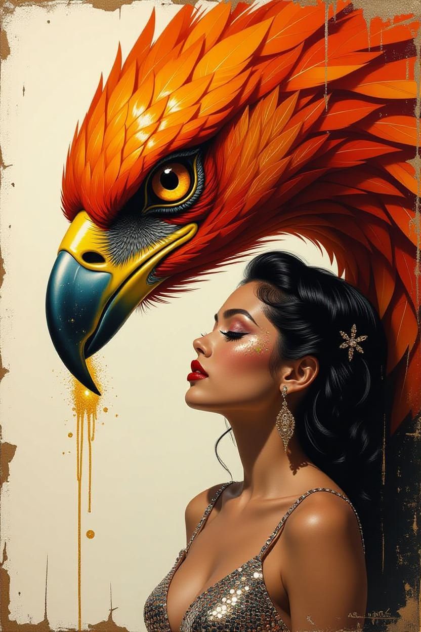 Giant bird companion