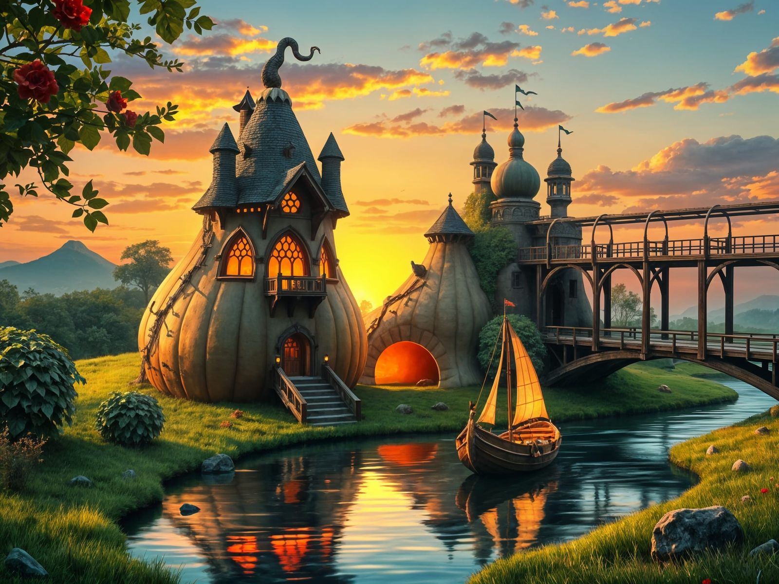 Gourd Castle  by @Sullivan-Shaw