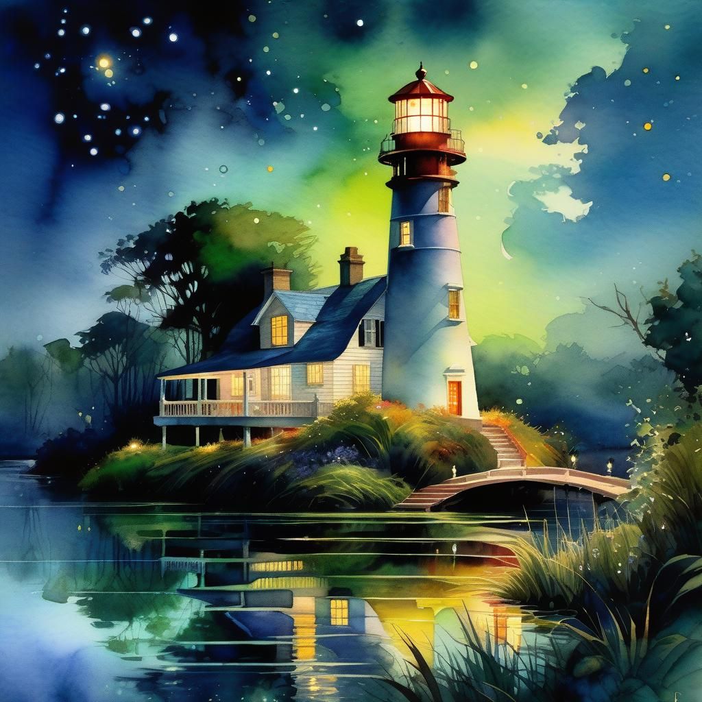 A lighthouse