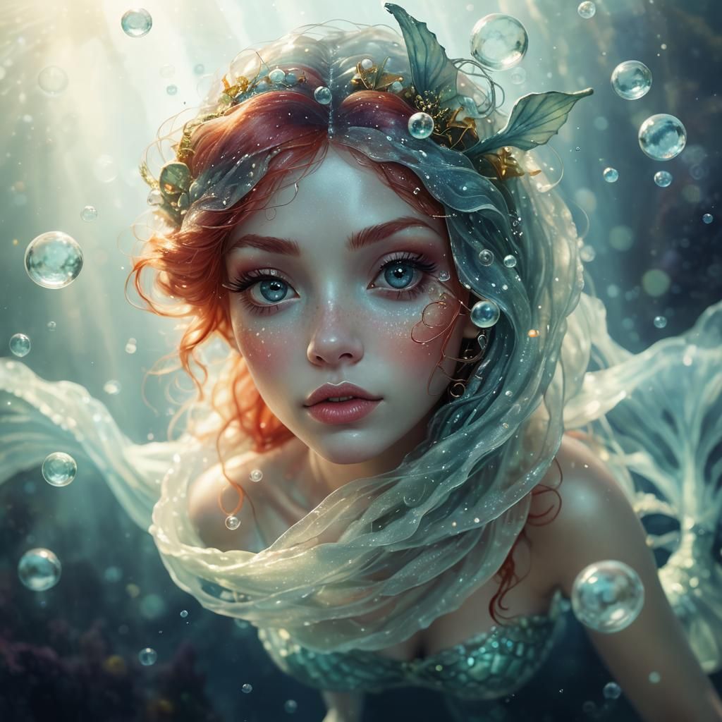 Close-up of a Mermaid