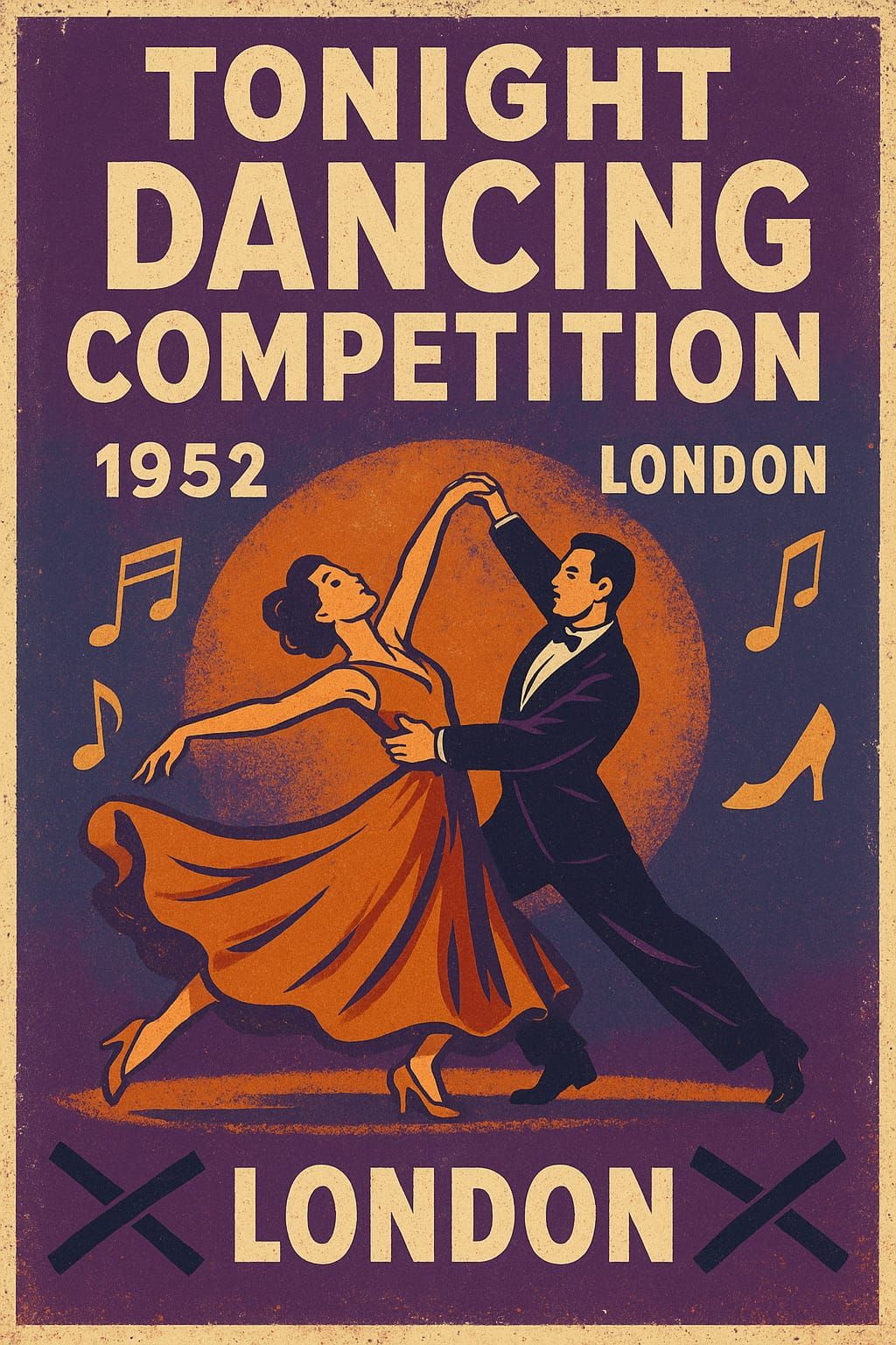 Dance competition London 1952