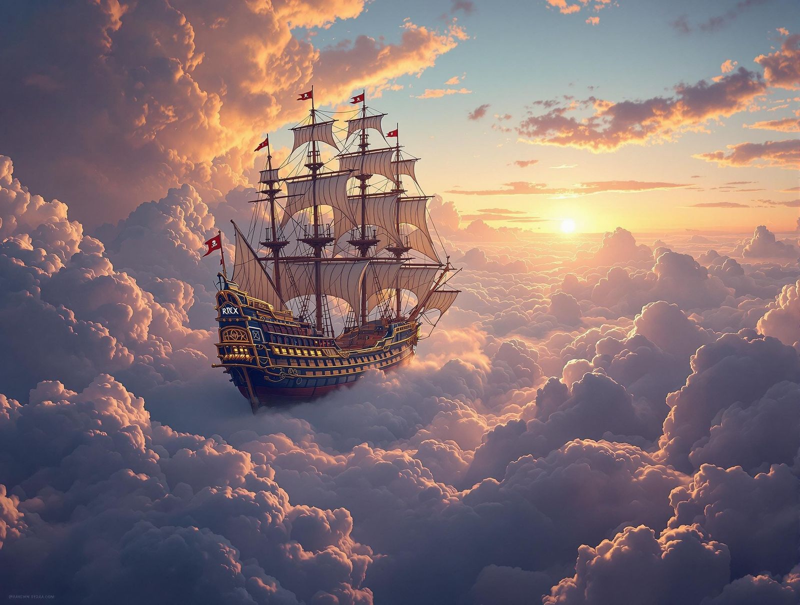 Set Sail to the Sun  by @IAP