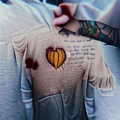 Now My Heart Tattered On My Sleeve