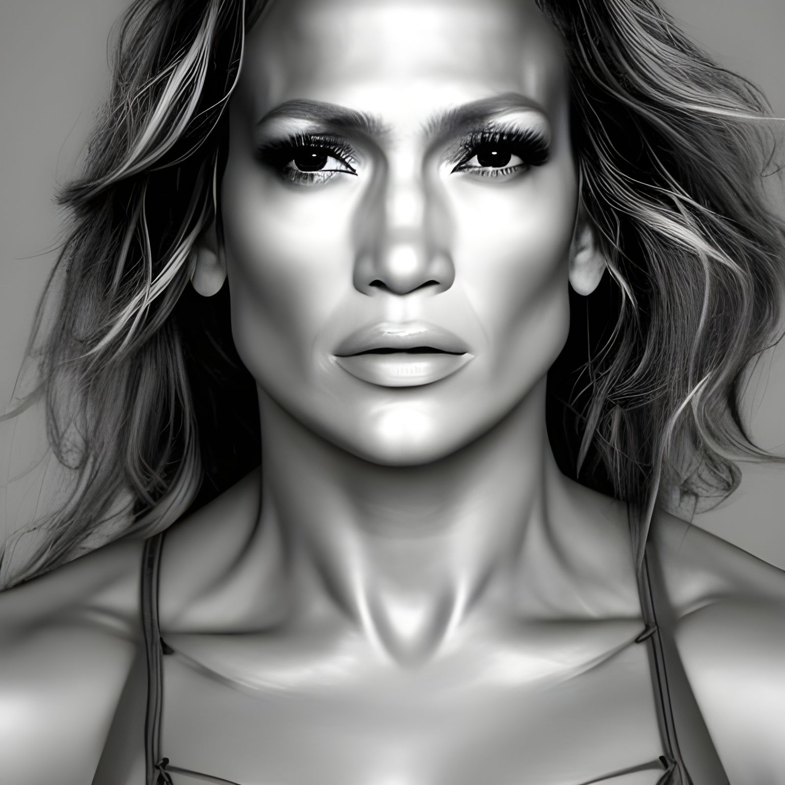 Jennifer Lopez in the role of one. A fighter without a helme...