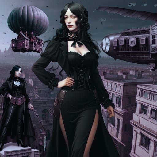City of Slow Shadows: Antonia and Lucretia Severino, Sky Pirates