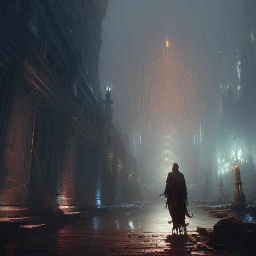 bloodborn a masterpiece, 8k resolution, dark fantasy concept art, by ...