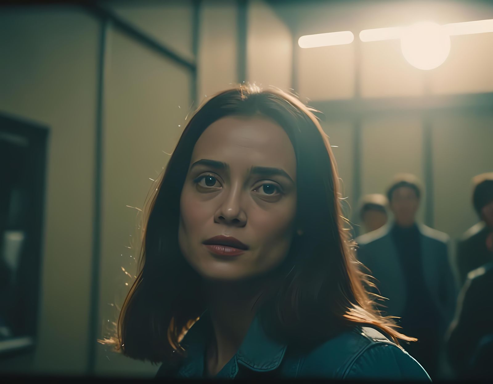 A beautiful woman Cinematic film still, shot on v-raptor XL,...
