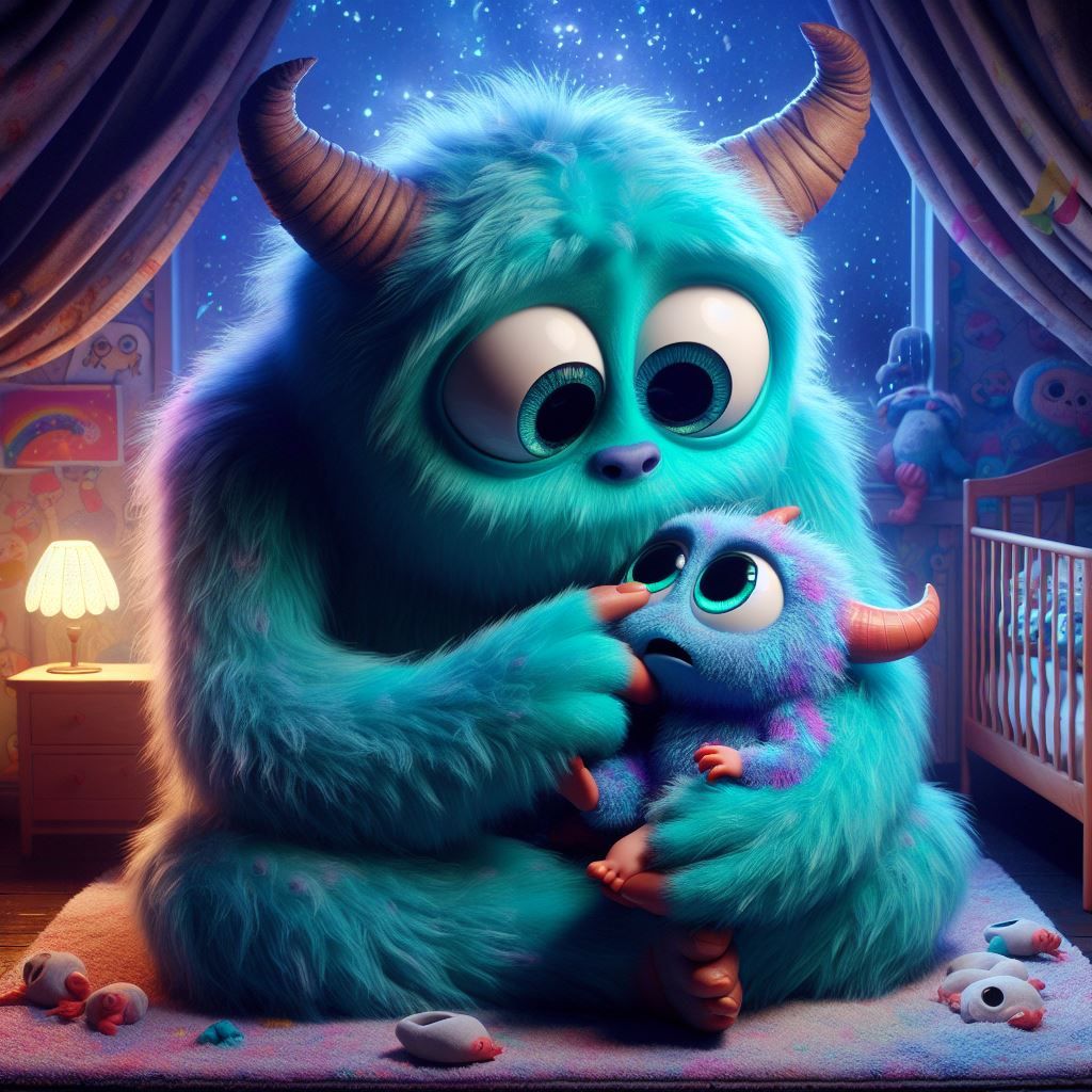 Daddy wiping away tears