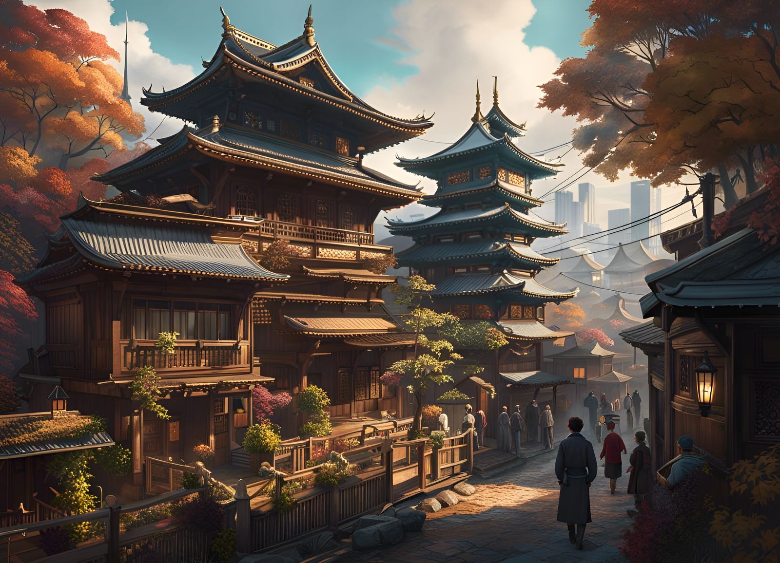 Old Town  by @Plommo