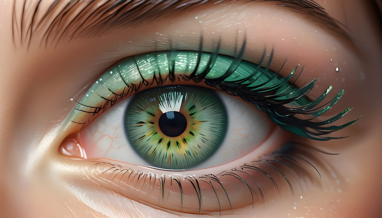 Green Eye  by @MoMoMat