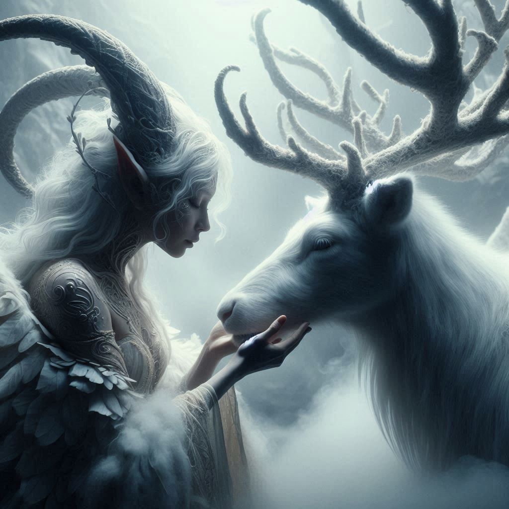 Dryad and her companion