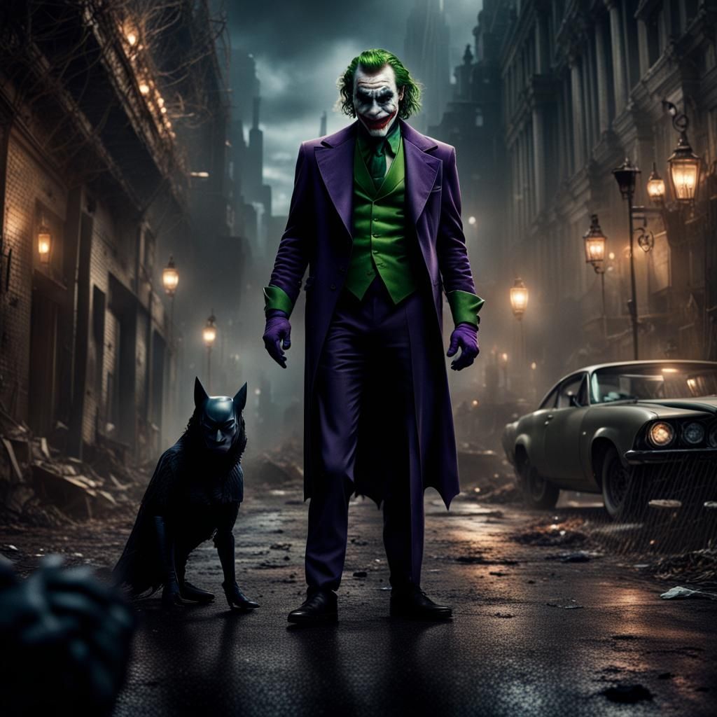 Joker and Batman for Halloween