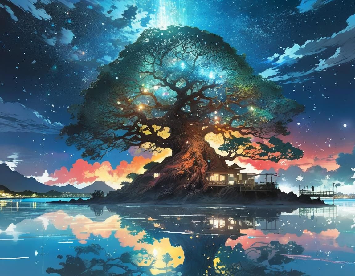 Tree  by @1cheesepuff