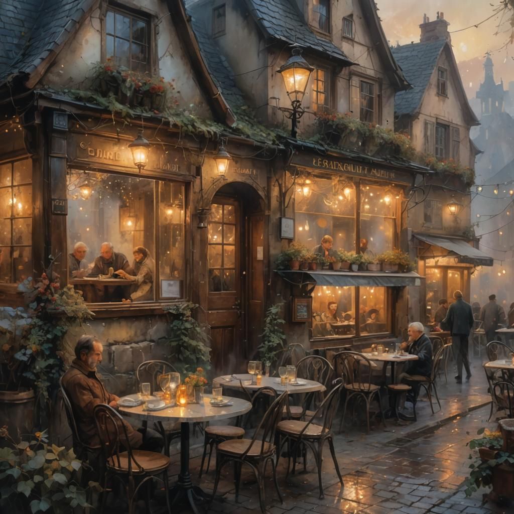 They Dine Alone