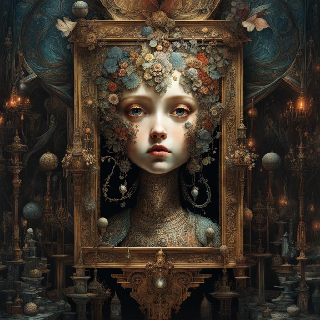 Mirror, mirror on the wall AI Generated Artwork NightCafe Creator