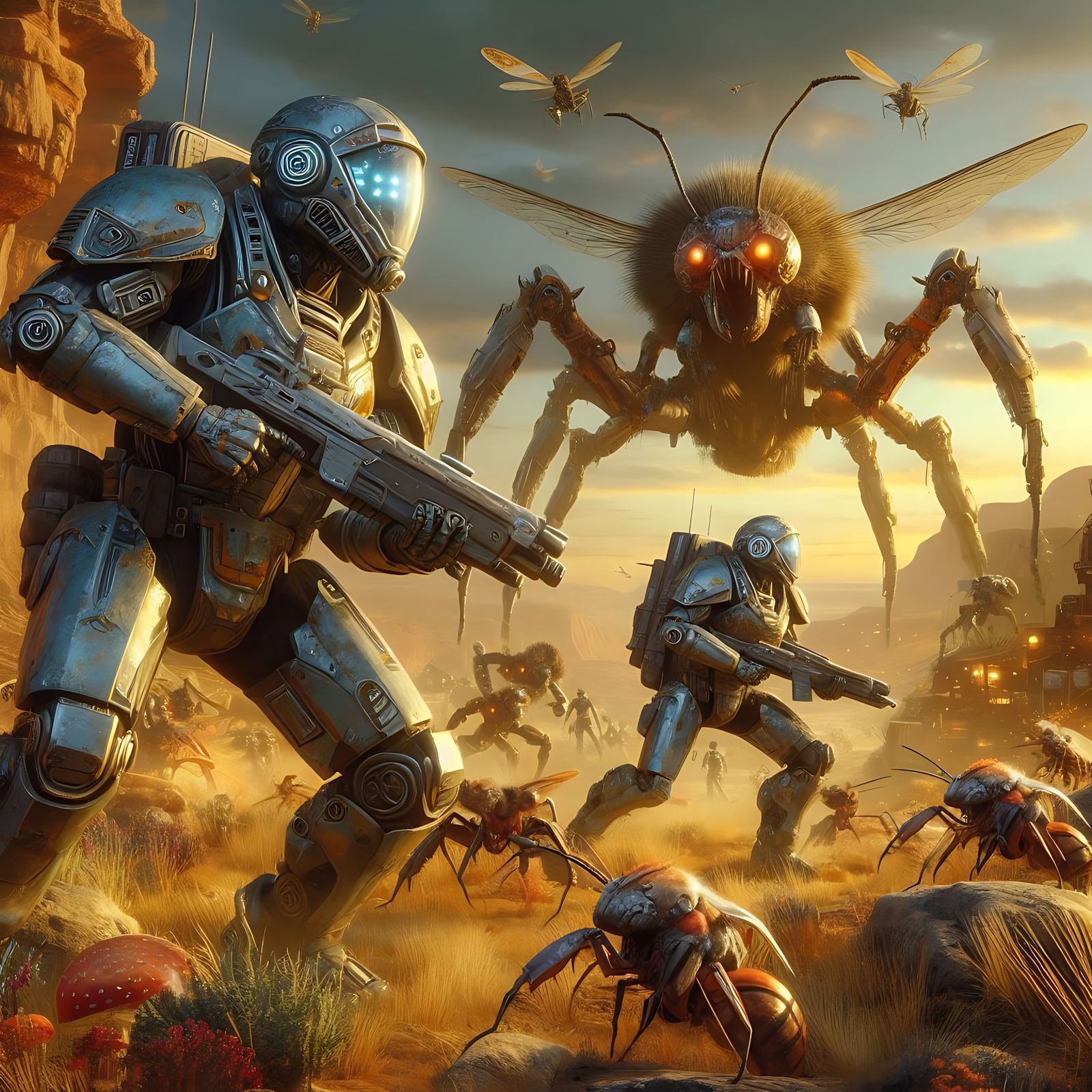 Alarm! Swarm Attack (Uploaded)