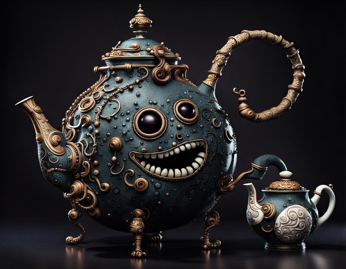 I’m a little teapot, short and stout Here’s my handle Here’s my spout